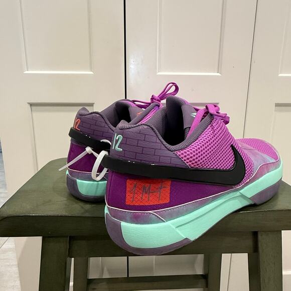 New Nike Ja 1 EP \'Christmas\' Sneakers Size 18 FV5559-500 main image 3